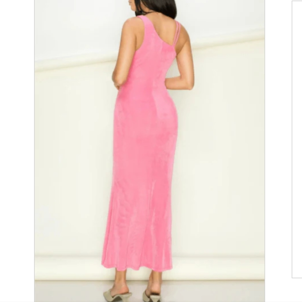 Pink dress, size large - Picture 2 of 9